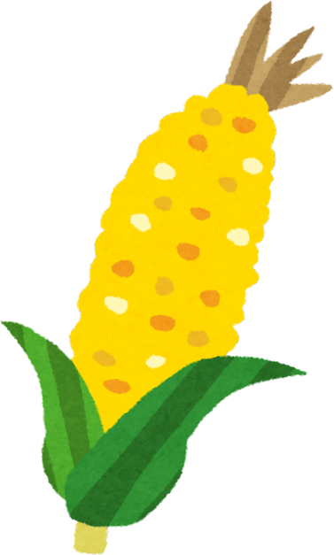 Cute Corn Illustration with Tassel